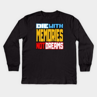 Memories Kids Long Sleeve T-Shirt